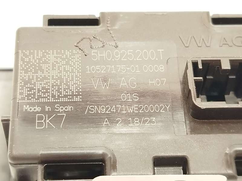 Recambio de modulo electronico para volkswagen golf viii variant (cg5, db5) 1.0 tsi referencia OEM IAM 5H0925200TVKE 5