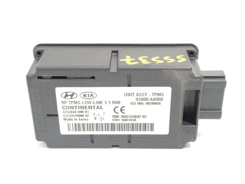 Recambio de modulo electronico para kia carens iv 1.7 crdi referencia OEM IAM 95800A4000  A2C3444740001 - Blanco 3