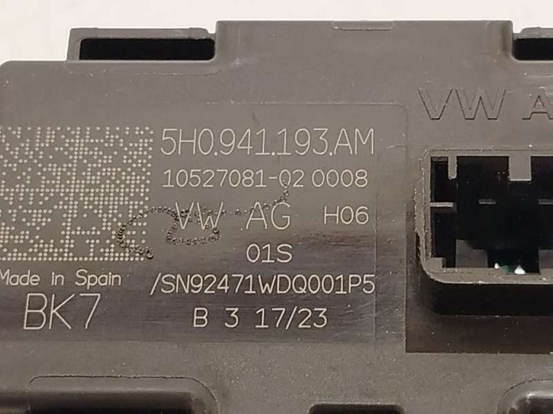 Recambio de modulo electronico para volkswagen golf viii variant (cg5, db5) 1.0 tsi referencia OEM IAM 5H0941193AMWUG 5