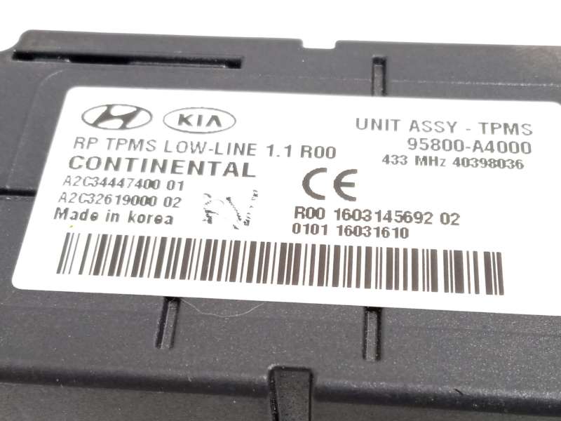 Recambio de modulo electronico para kia carens iv 1.7 crdi referencia OEM IAM 95800A4000  A2C3444740001 - Blanco 5