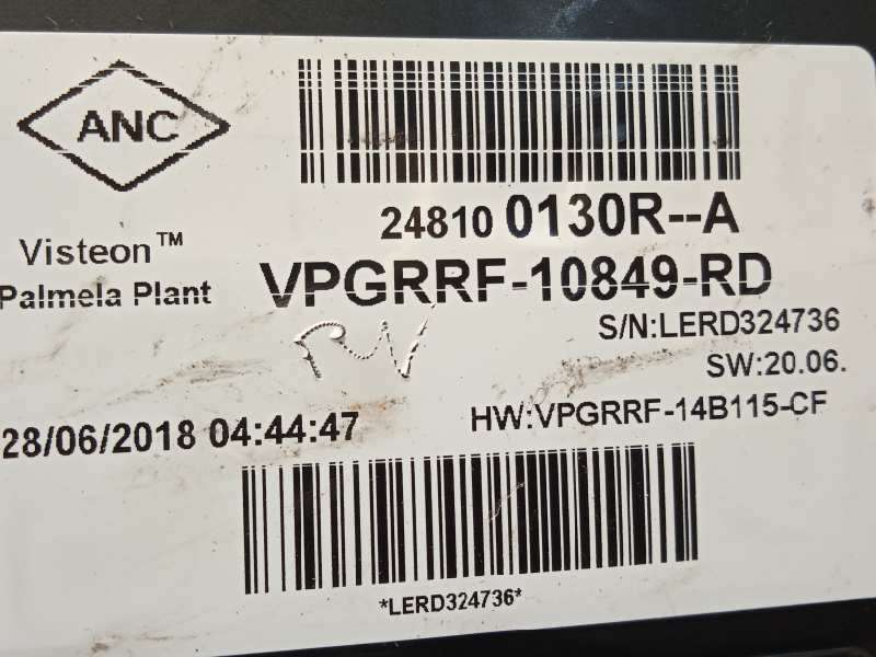Recambio de cuadro instrumentos para renault captur 1.5 dci diesel fap referencia OEM IAM 248100130R 6