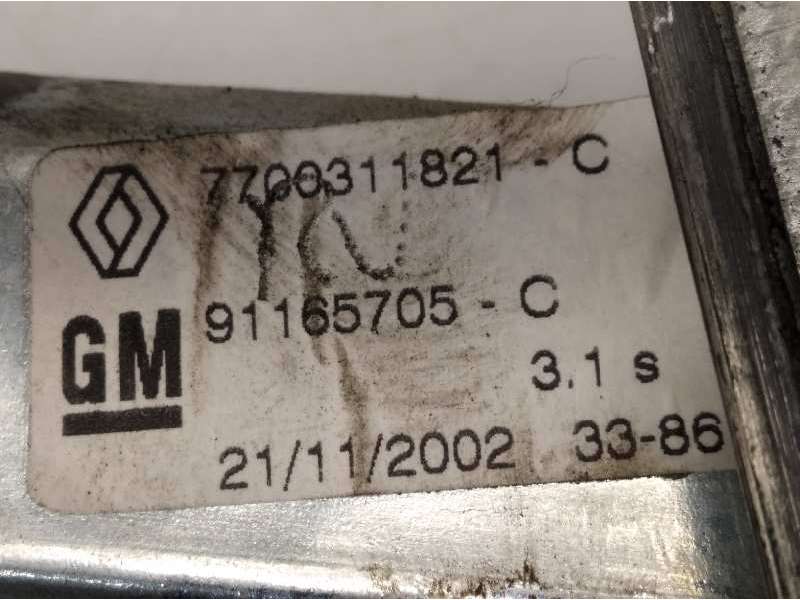 Recambio de elevalunas delantero derecho para renault trafic combi (ab 4.01) 1.9 diesel referencia OEM IAM 7700311821  91165705 - Blanco 4