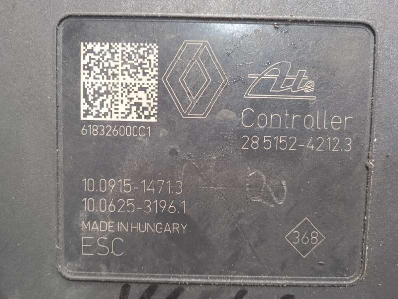 Recambio de abs para dacia dokker ambiance referencia OEM IAM 476600078R 28515242123 10022006554 5