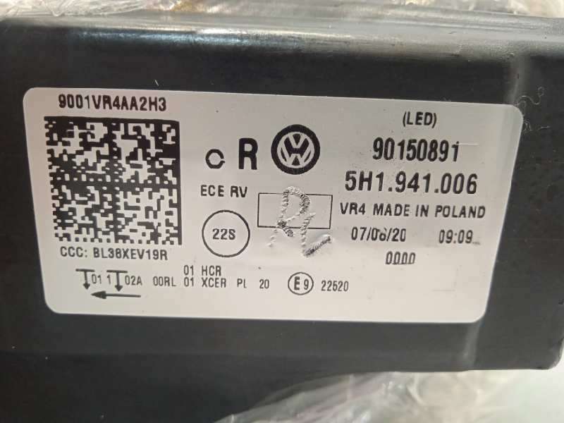 Recambio de faro derecho para volkswagen golf viii lim. (cd1) style referencia OEM IAM 5H1941006  90150891 5