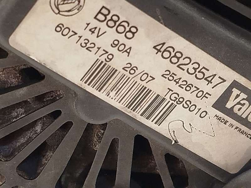Recambio de alternador para fiat grande punto (199_) 1.3 d multijet (199.axd11, 199.axd1a, 199.axd1b,... referencia OEM IAM 4682 - Azul 5