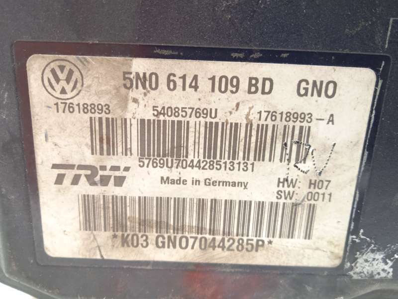 Recambio de abs para volkswagen tiguan (5n2) t1 bluemotion referencia OEM IAM 5N0614109BD 17618893 54085769U 6