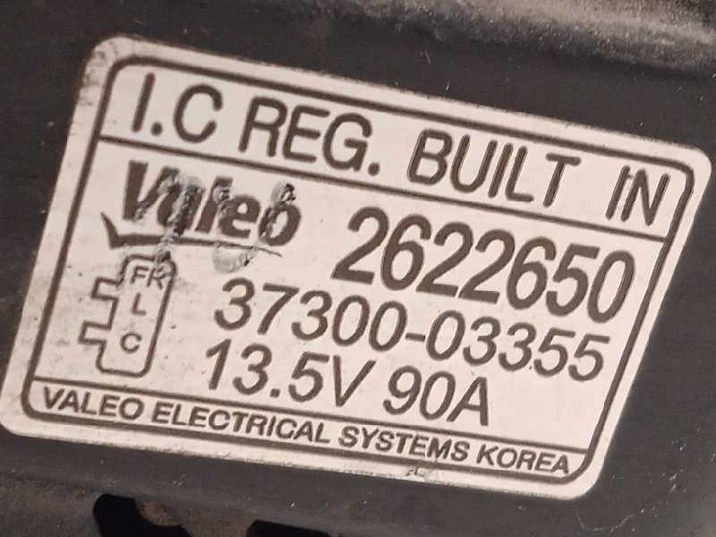 Recambio de alternador para hyundai i20 1.2 16v cat referencia OEM IAM 3730003355  2622650 - Blanco 4