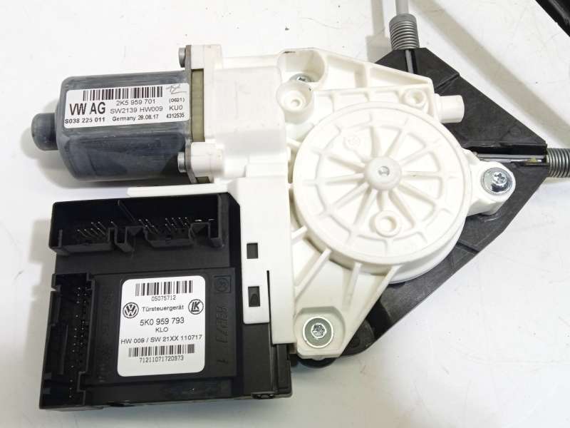 Recambio de elevalunas delantero izquierdo para volkswagen caddy iv furgón/monospace (saa, sah) 2.0 tdi referencia OEM IAM 2K583 - Blanco 3