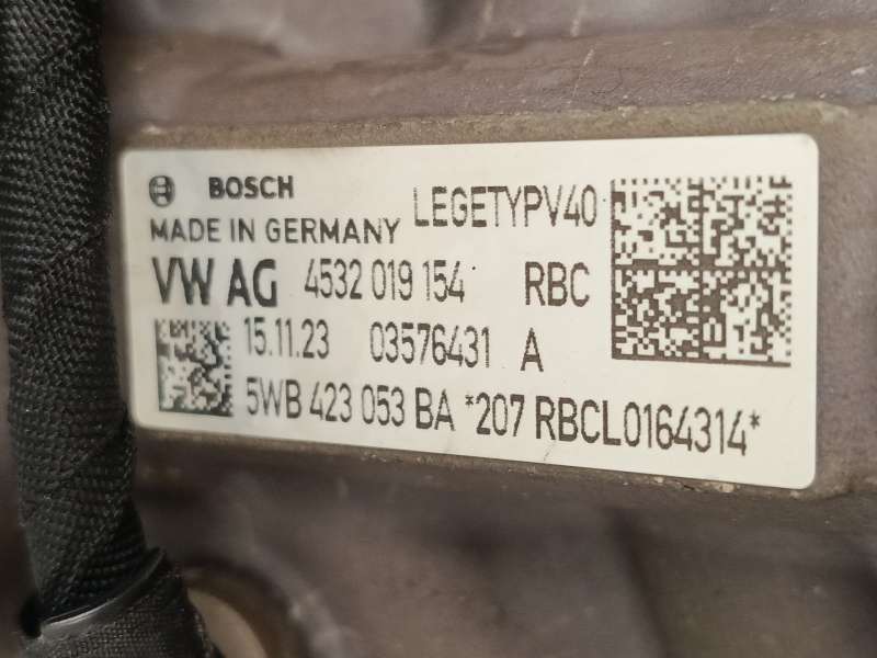 Recambio de cremallera direccion para cupra leon (kl1, ku1, kug) 1.5 etsi referencia OEM IAM 5WB423053BA  4532019154 7