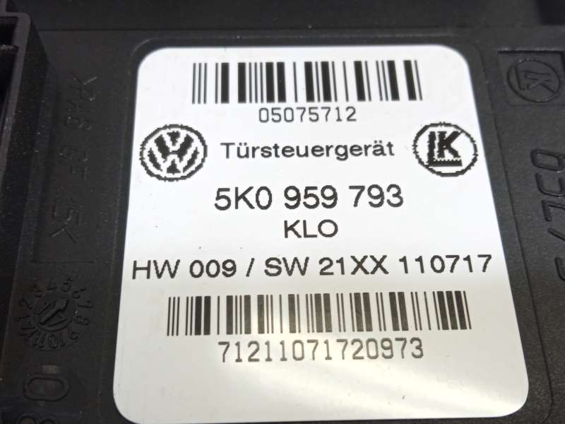 Recambio de elevalunas delantero izquierdo para volkswagen caddy iv furgón/monospace (saa, sah) 2.0 tdi referencia OEM IAM 2K583 - Blanco 6