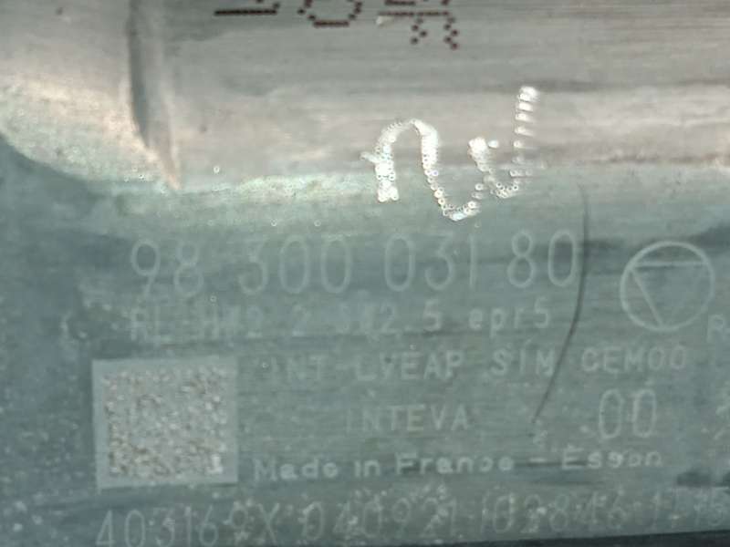 Recambio de elevalunas trasero izquierdo para peugeot 2008 ii (ud_, us_, uy_, uj_, ur_, uc_) 1.5 bluehdi 110 (udyhsk) referencia - Gris 4