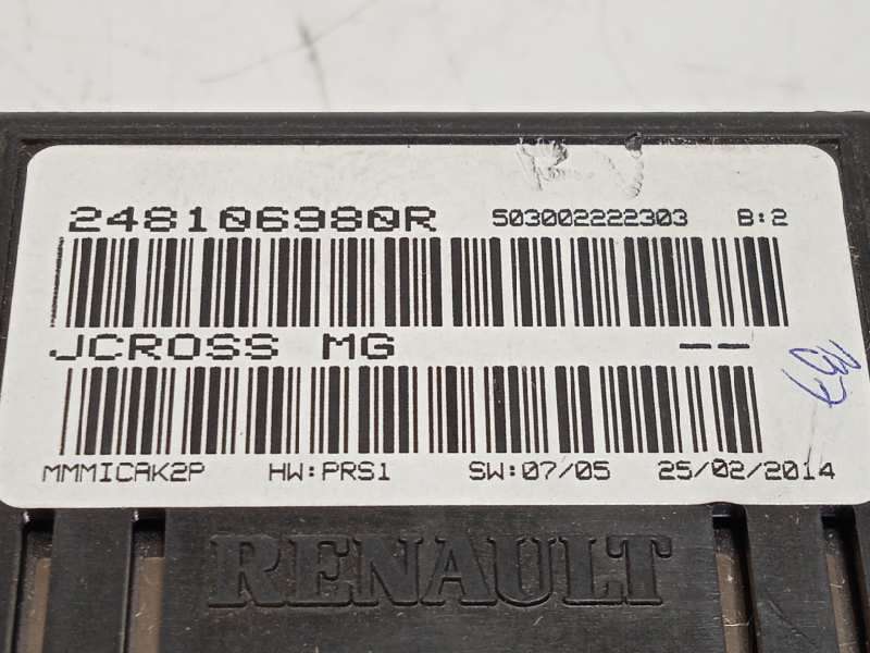Recambio de cuadro instrumentos para renault scenic iii 1.5 dci diesel fap referencia OEM IAM 248106980R 6