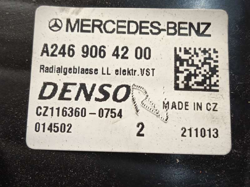 Recambio de motor calefaccion para mercedes-benz clase a (w176) a 45 amg 4-matic (176.052) referencia OEM IAM A2469064200  CZ116 5