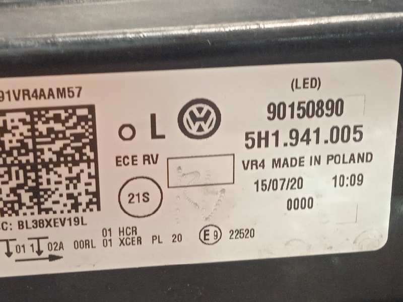 Recambio de faro izquierdo para volkswagen golf viii lim. (cd1) style referencia OEM IAM 5H1941005  90150890 6