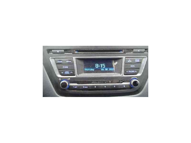 Recambio de sistema audio / radio cd para hyundai i20 1.2 16v cat referencia OEM IAM 96170C8250SDH - Blanco 7