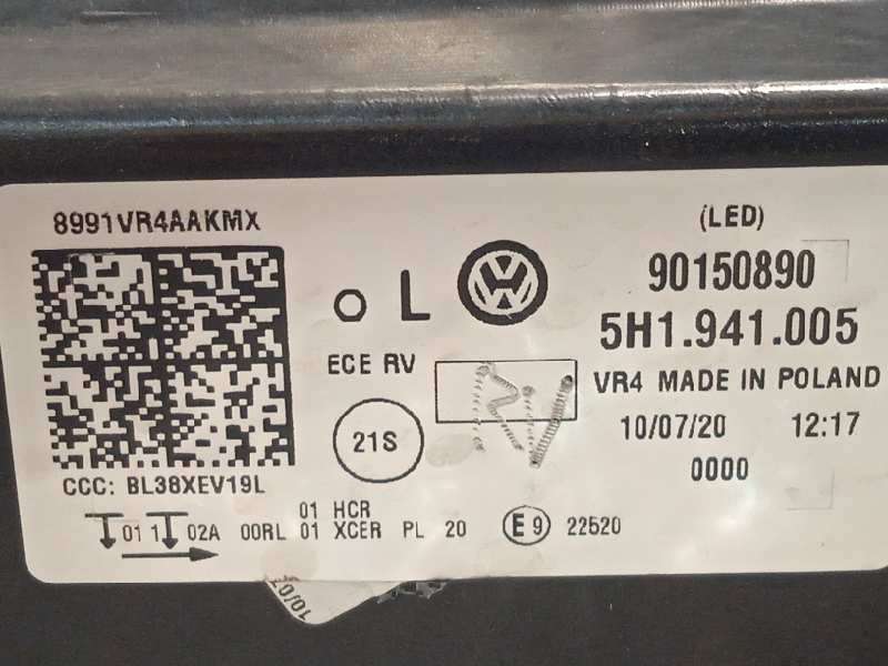 Recambio de faro izquierdo para volkswagen golf viii lim. (cd1) style referencia OEM IAM 5H1941005  90150890 6