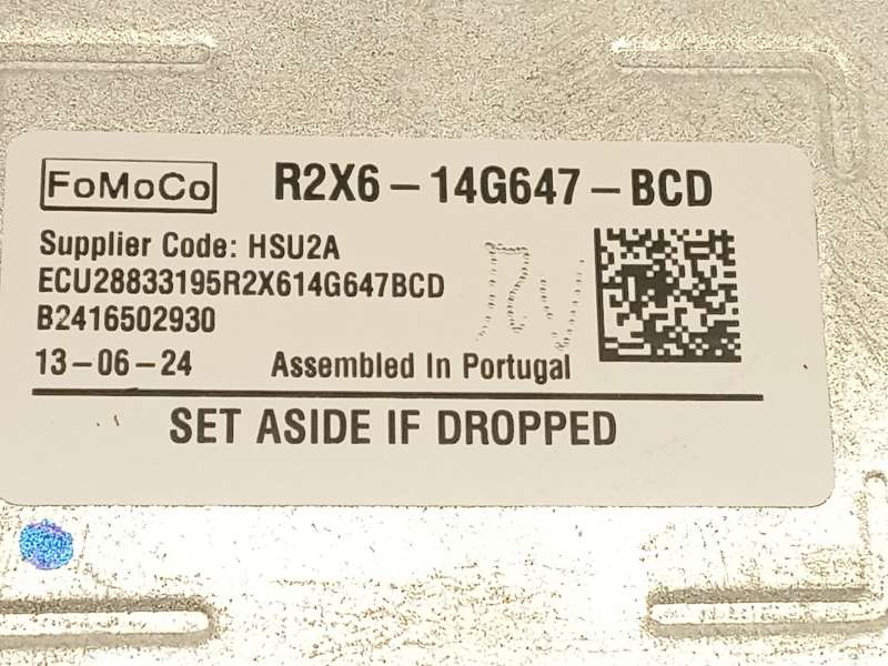 Recambio de modulo electronico para ford tourneo courier 1.0 ecoboost referencia OEM IAM R2X614G647BCD 2829384 4