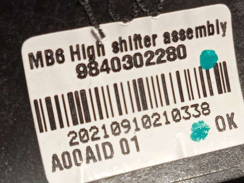 Recambio de palanca cambio para peugeot 2008 ii (ud_, us_, uy_, uj_, ur_, uc_) 1.5 bluehdi 110 (udyhsk) referencia OEM IAM 98403 - Gris 6