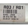Recambio de elevalunas delantero derecho para hyundai kona 1.0 tgdi cat referencia OEM IAM 82402J9000  82460J9000