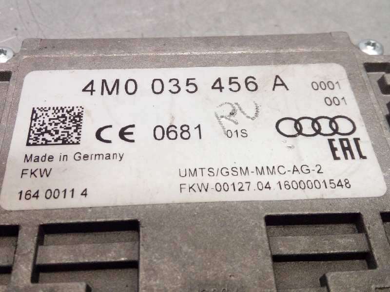 Recambio de modulo electronico para audi a4 avant (8w5) básico referencia OEM IAM 4M0035456A - Azul 3
