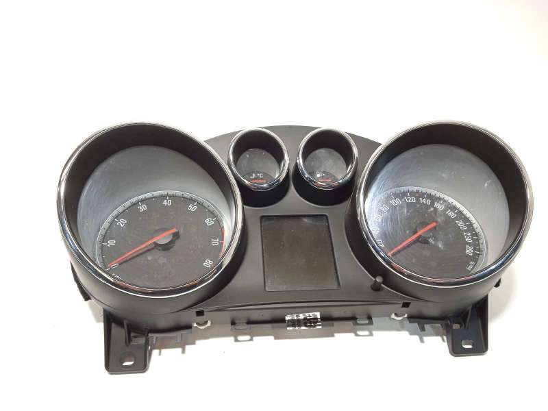 Recambio de cuadro instrumentos para opel astra j lim. sport referencia OEM IAM 13338435  600775881 - Azul 2