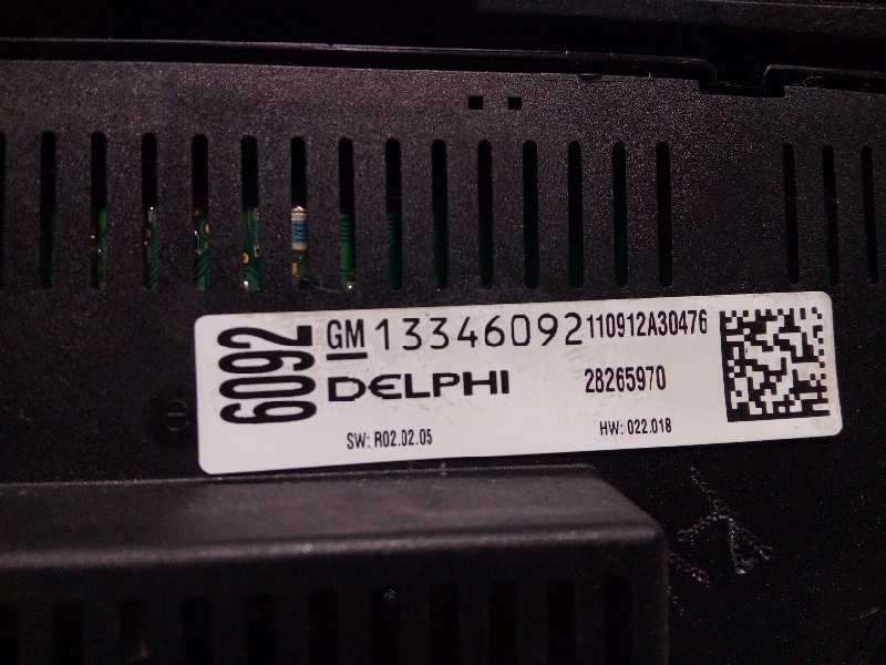 Recambio de mando multifuncion para opel astra j lim. enjoy referencia OEM IAM 13346049 13346092 - Blanco 4