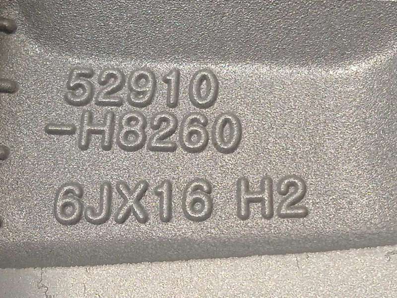 Recambio de llanta para kia rio (yb) 1.0 tgdi cat referencia OEM IAM 52910H8260 - Rojo 5