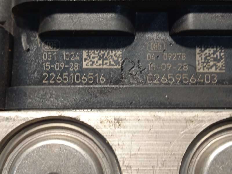 Recambio de abs para dacia sandero stepway referencia OEM IAM 476601203R 0265956403 269722 7