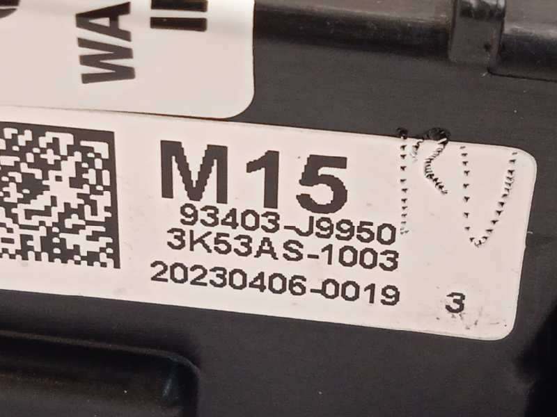 Recambio de mando intermitentes para hyundai kona 1.0 tgdi cat referencia OEM IAM 93403J9950 - Blanco 6