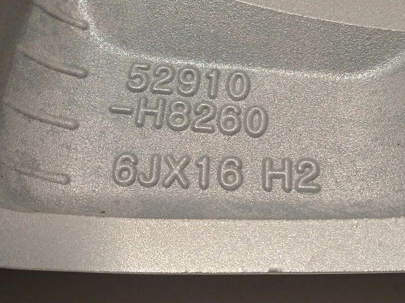 Recambio de llanta para kia rio (yb) 1.0 tgdi cat referencia OEM IAM 52910H8260 - Rojo 5