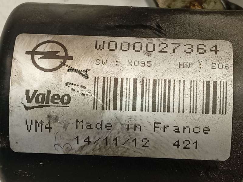 Recambio de motor limpia delantero para opel zafira tourer c (p12) 2.0 cdti (75) referencia OEM IAM 13262435 39060840 W000027364 - Negro 5