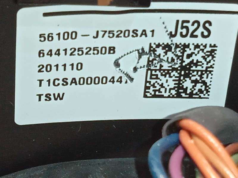 Recambio de volante para kia xceed edrive phev referencia OEM IAM 56100J7520SA1 5