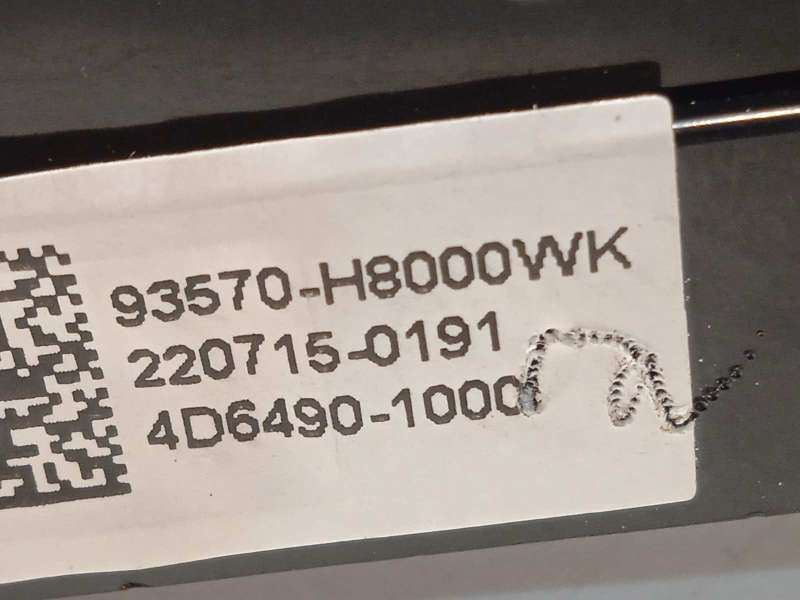 Recambio de mando elevalunas delantero izquierdo para kia rio (yb) 1.0 tgdi cat referencia OEM IAM 93570H8000WK - Rojo 4