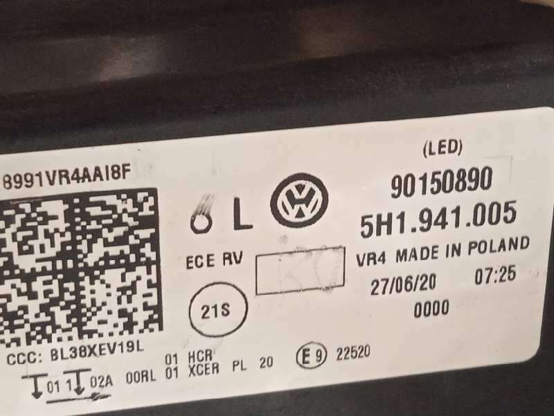 Recambio de faro izquierdo para volkswagen golf viii lim. (cd1) style referencia OEM IAM 5H1941005  90150890 6