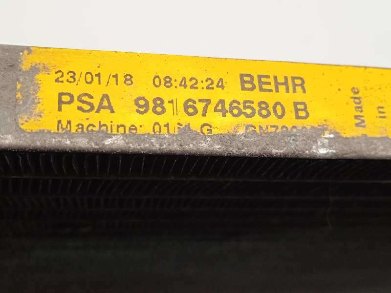 Recambio de condensador / radiador aire acondicionado para citroën c4 picasso referencia OEM IAM 9816746580 - Azul 3