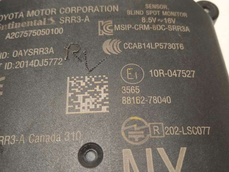 Recambio de sensor para lexus nx 300h 4wd referencia OEM IAM 8816278040  A2C7575050100 4