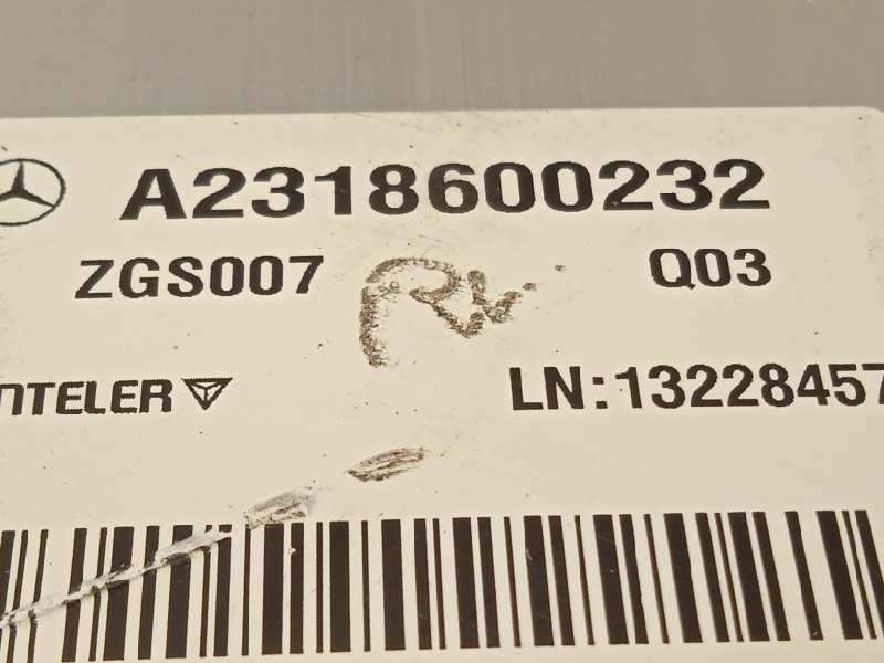 Recambio de barra antivuelco para mercedes-benz clase sl (w231) sl 500 (231.473) referencia OEM IAM A2318600232 - Rojo 5