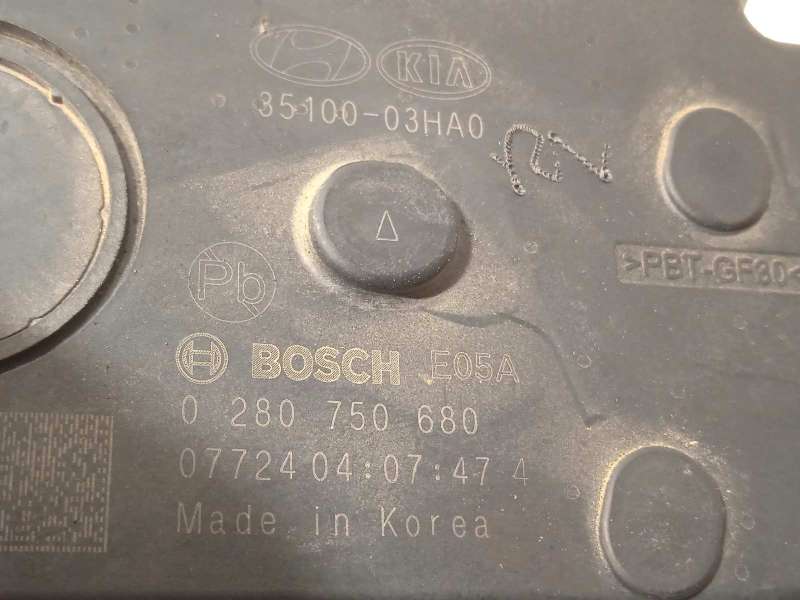 Recambio de caja mariposa para kia xceed edrive phev referencia OEM IAM 3510003HA0  0280750680 4