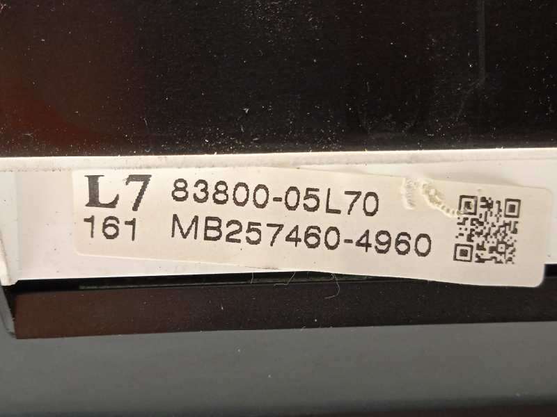 Recambio de cuadro instrumentos para toyota avensis (t27) active referencia OEM IAM 8380005L70  2574604960 - Negro 5
