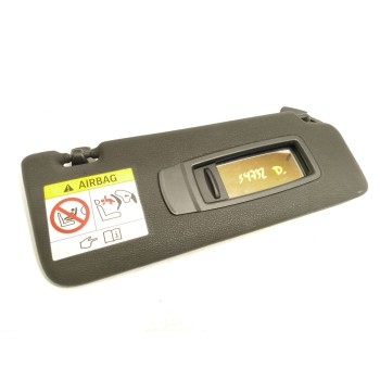 Recambio de parasol derecho para bmw x3 (f25) xdrive 20 d referencia OEM IAM 2531685 51167403562 