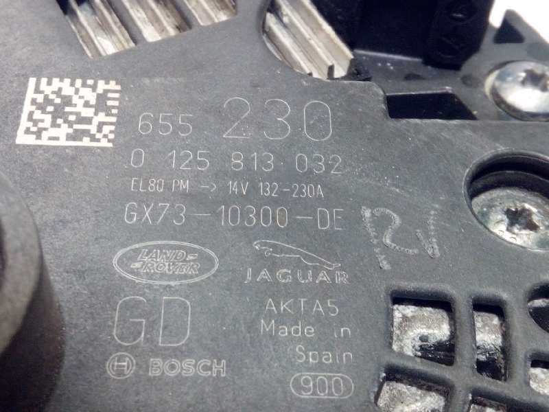 Recambio de alternador para land rover evoque hse referencia OEM IAM GX7310300DE LR105985 0125813032 - Negro 5