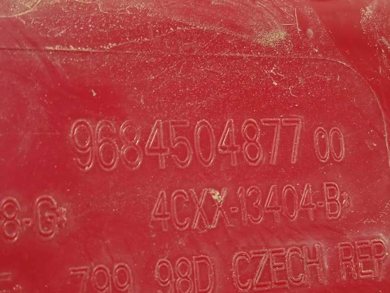 Recambio de piloto trasero derecho para citroën c4 coupe cool referencia OEM IAM 9684504877  6351GZ - Rojo 3