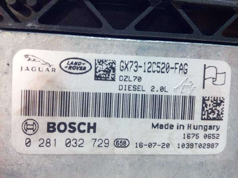 Recambio de centralita motor uce para land rover evoque hse referencia OEM IAM GX7312C520FAG LR092668 0281032729 - Negro 4