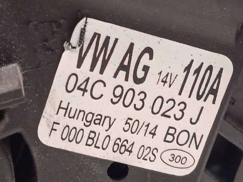 Recambio de alternador para volkswagen polo (6c1) 1.6 highl referencia OEM IAM 04C903023J  F000BL0664 - Blanco 4