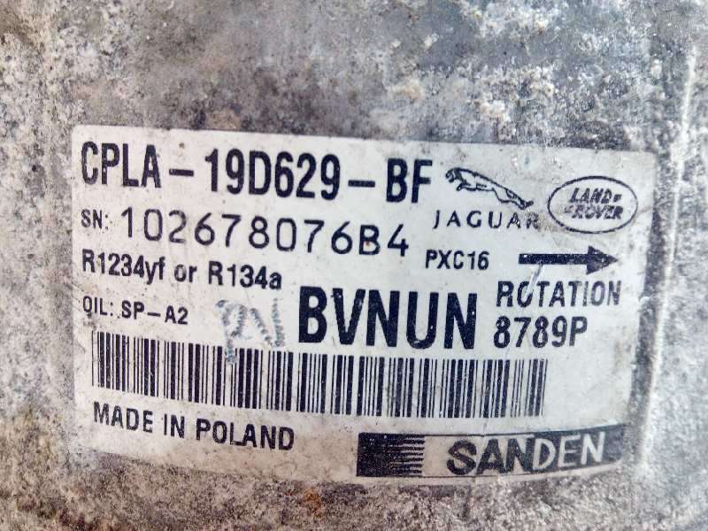 Recambio de compresor aire acondicionado para land rover evoque hse referencia OEM IAM CPLA19D629BF LR112585 - Negro 5