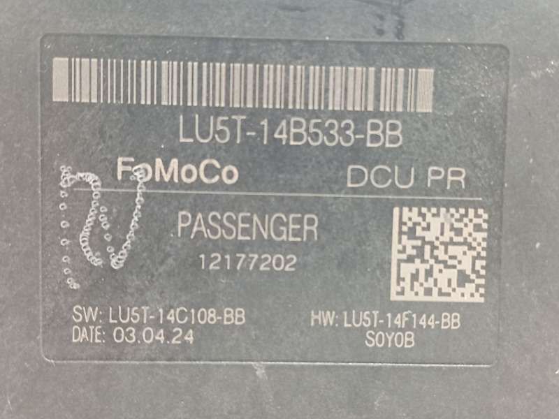 Recambio de modulo confort para ford tourneo courier 1.0 ecoboost referencia OEM IAM LU5T14B533BB 2804114 4