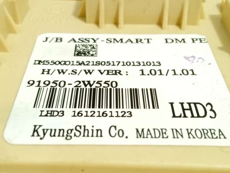Recambio de caja reles / fusibles para hyundai santa fé iii (dm, dma) 2.2 crdi referencia OEM IAM 919502W550 - Blanco 4