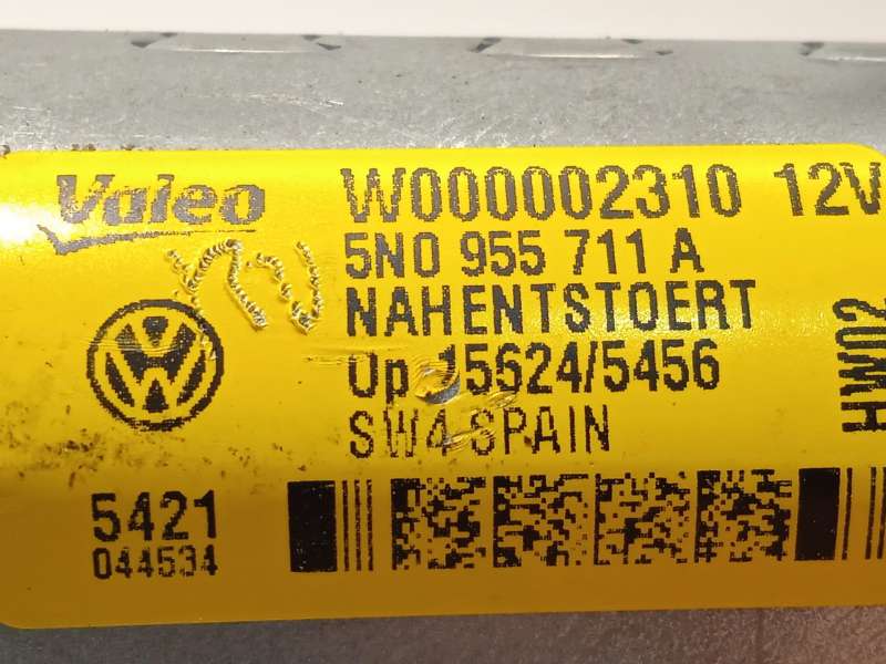 Recambio de motor limpia trasero para volkswagen tiguan (5n_) 2.0 tdi referencia OEM IAM 5N0955711A  W000002310 - Blanco 4