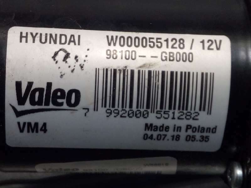 Recambio de motor limpia delantero para hyundai i20 active 1.0 tgdi cat referencia OEM IAM 98100GB000 - Blanco 3