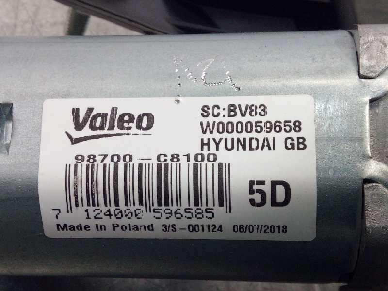 Recambio de motor limpia trasero para hyundai i20 active 1.0 tgdi cat referencia OEM IAM 98700C8100 - Blanco 3